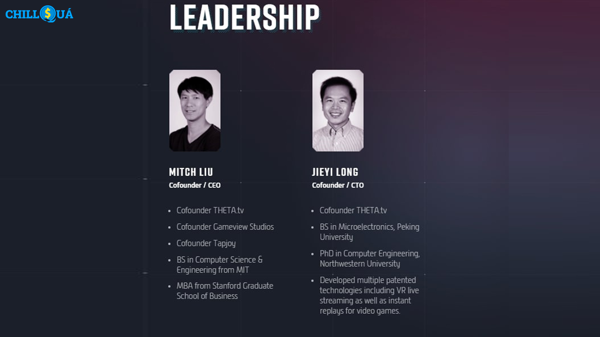 Đội ngũ core Theta Network